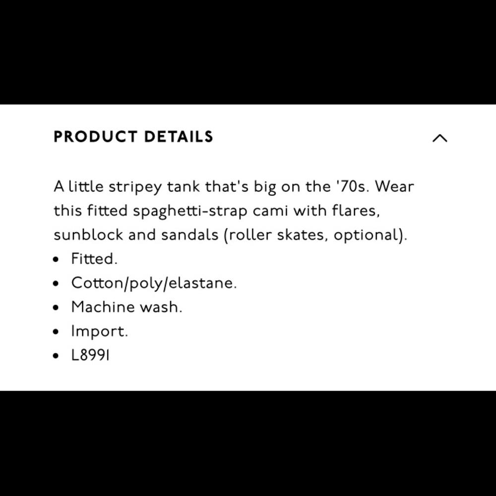 NWT Madewell Wrap Cami Top in Stripe - Picture 7 of 7